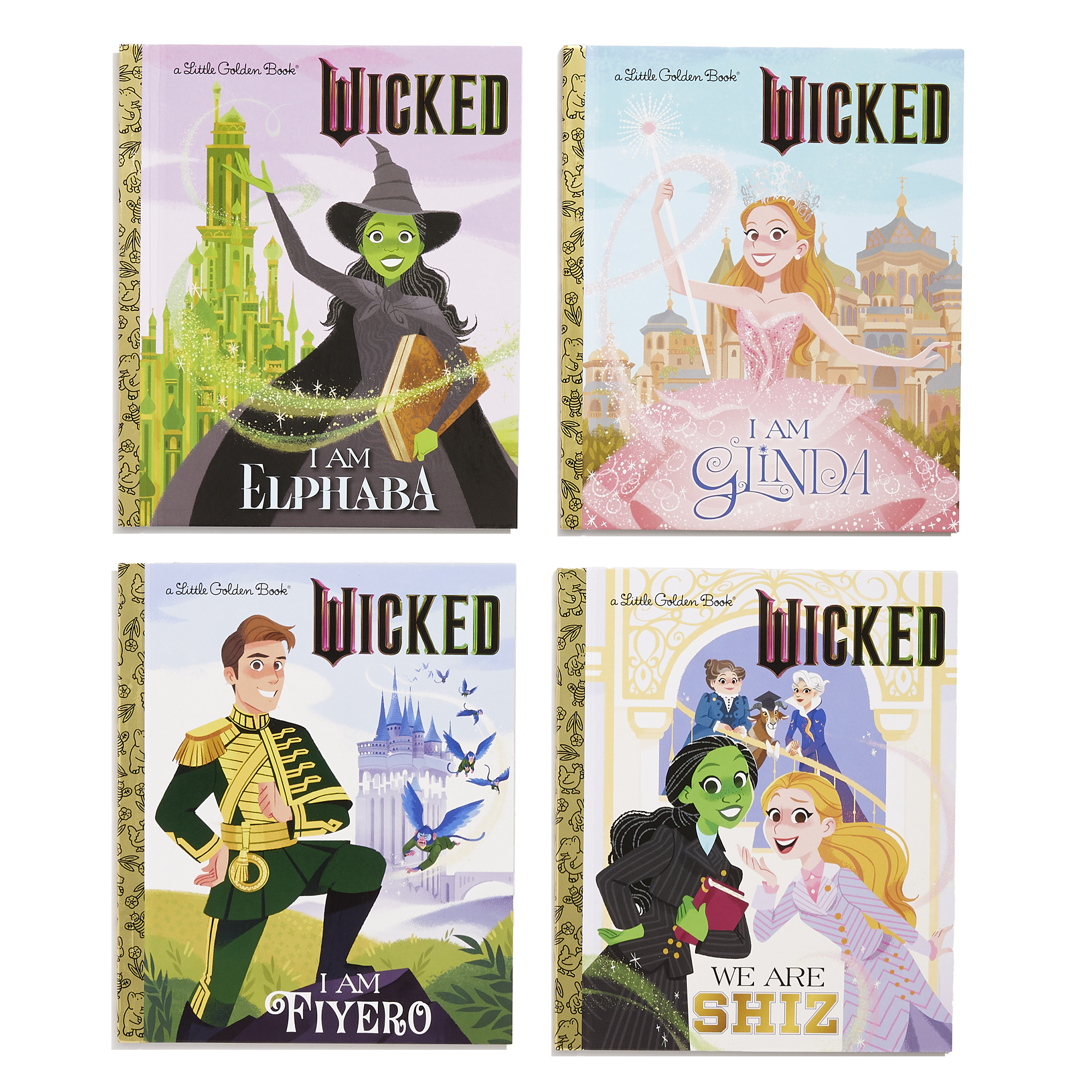 Wicked Little Golden Book Boxed Set (Universal Pictures Wicked